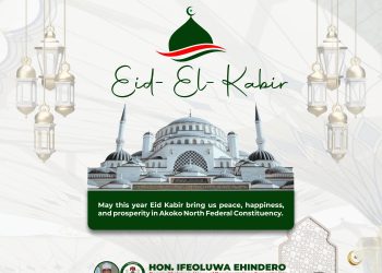 Eid-Al-Adha: Lawmaker, Ife Ehindero Felicitates Muslims, Charges them embrace peace and harmony | TheCity