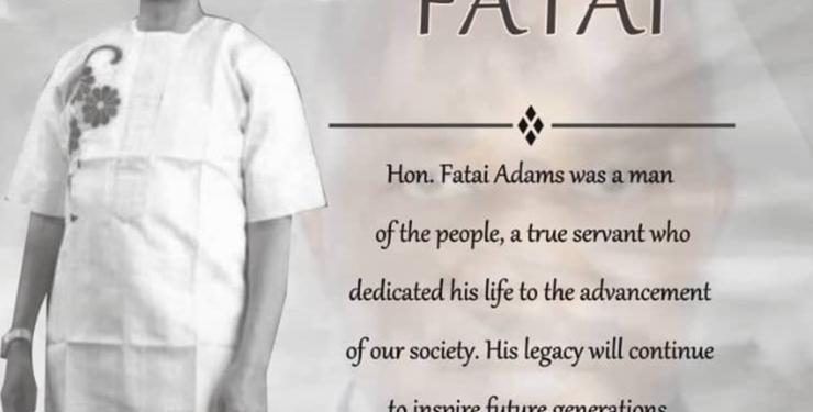 Ondo Lawmaker Afe Felix Leads Tribute as Ondo Assembly Holds Special Plenary to honour Late PDP State Chairman, Fatai Adams | TheCity 