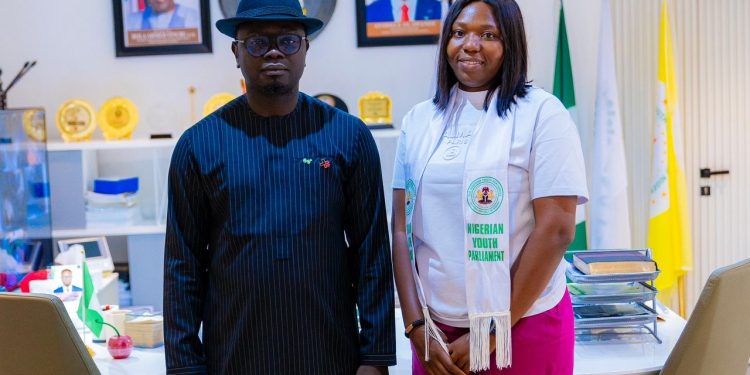 Youth Parliamentarian, Itiolu Pays Familiarization Visit To Youth Minister | TheCity
