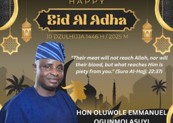 Eid-ul-Adha: This is a time for deep reflection, sacrifice — Lawmaker, Ogunmolasuyi greets Muslim faithfuls | TheCity