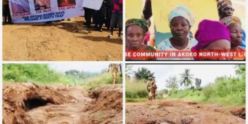 ‎Ese Community Storms the Streets, Appeals to Hon. Lucky Over Abandoned Road Project | TheCity