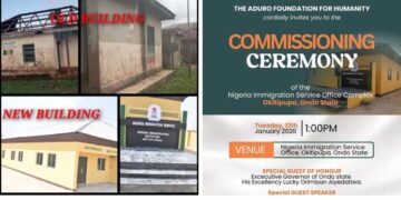Building Institutions, Not Titles: Dr. Aduro’s Landmark Immigration Project in Okitipupa | TheCity