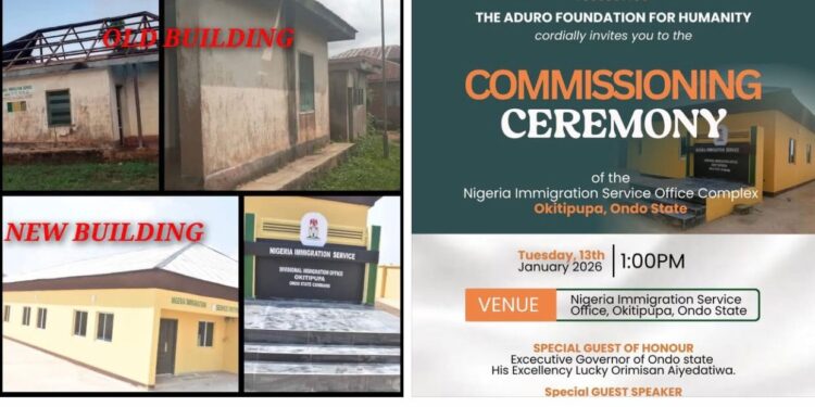 Building Institutions, Not Titles: Dr. Aduro’s Landmark Immigration Project in Okitipupa | TheCity