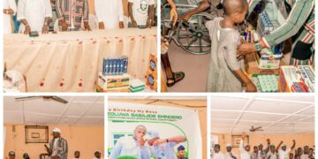 Ehindero’s Birthday Marked With Visit to School for the Physically Impaired in Ikare Akoko | TheCity