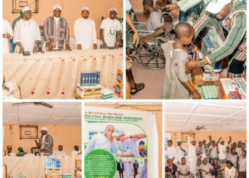 Ehindero’s Birthday Marked With Visit to School for the Physically Impaired in Ikare Akoko | TheCity
