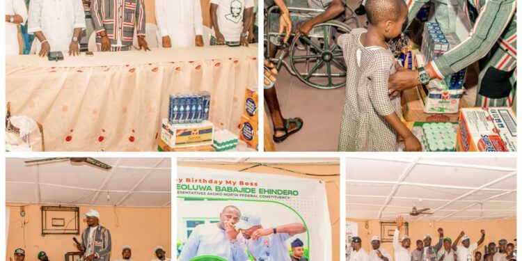 Ehindero’s Birthday Marked With Visit to School for the Physically Impaired in Ikare Akoko | TheCity