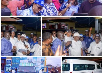 AMG Women’s wing and the Elan Club receives a brand new 18 seater Bus each from Hon. (Dr) Olubunmi Tunji-Ojo | TheCity