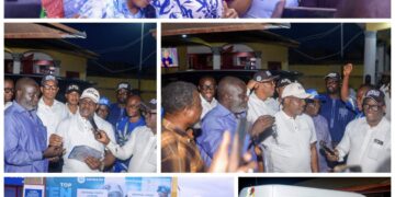 AMG Women’s wing and the Elan Club receives a brand new 18 seater Bus each from Hon. (Dr) Olubunmi Tunji-Ojo | TheCity